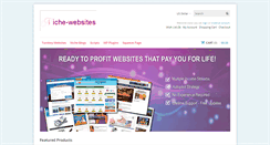 Desktop Screenshot of niche-websites.info